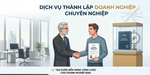 Thủ tục thành lập doanh nghiệp từ ngày 01/7/2025